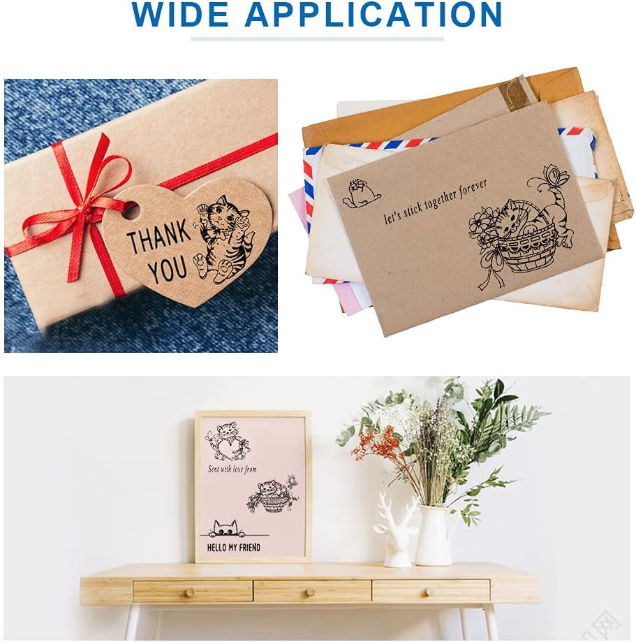 Christmas Forest Clear Stamps and Die Cuts for Card Making and Photo Album Decorations, Trees Blessing Words Transparent Rubber Stamps and Cutting Dies Seal for DIY Scrapbooking