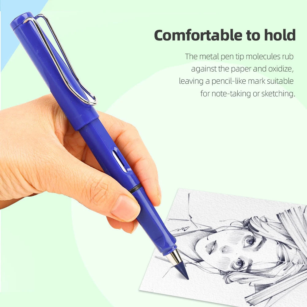 Eternal Pencil - Unlimited Writing No Ink Pen New Technology Pencils for Writing Art Sketch Stationery Kawaii Pen School Supplies