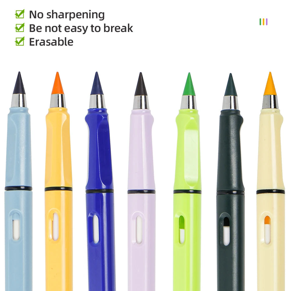Eternal Pencil - Unlimited Writing No Ink Pen New Technology Pencils for Writing Art Sketch Stationery Kawaii Pen School Supplies