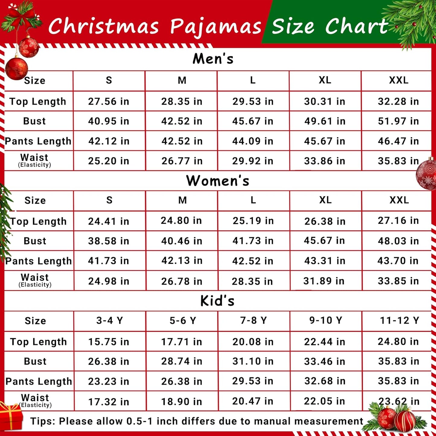 Christmas Pajamas Set for Family, Christmas Matching Jammies Xmas Pjs Holiday Long Sleeve Sleepwear for Men Women Couples Kids